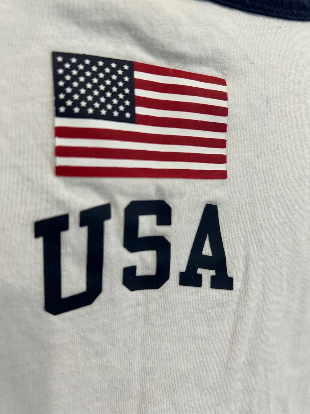 90’s Vintage Polo Ralph Lauren Team USA Flag Tank Top Stadium | Size XXL - Picture 3 of 10